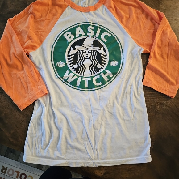 Basic Witch baseball T size small - Picture 2 of 4